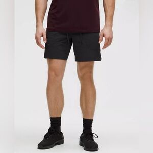 Lululemon Original License to Train Linerless Shorts 7” Black Men’s SZ S NWOT